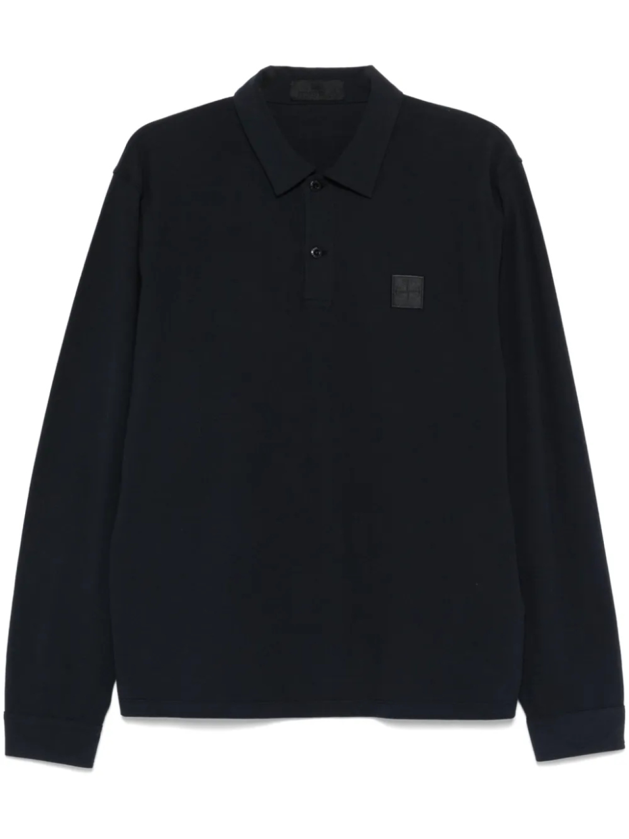

Футболка-поло Stone Island из хлопка с нашивкой Ghost, синий