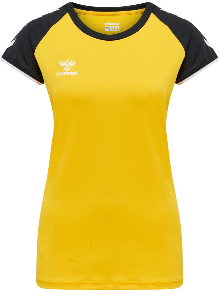 

Спортивная футболка Hummel S/S Raglanärmel Hmlcore Volleyball Damen, цвет blazing yellow