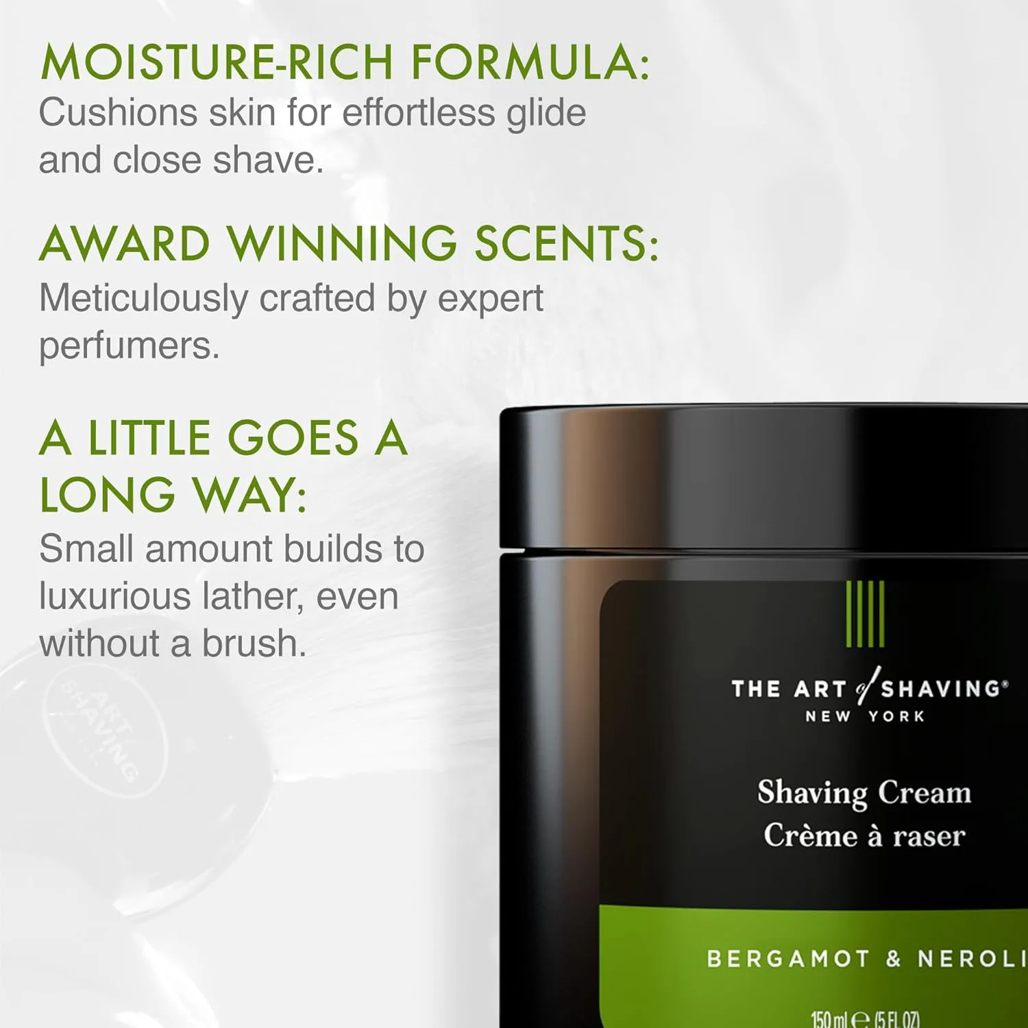 Набор для бритья The Art of Shaving Bergamot & Neroli: масло, крем и бальзам после бритья для чувствительной кожи — фото 3