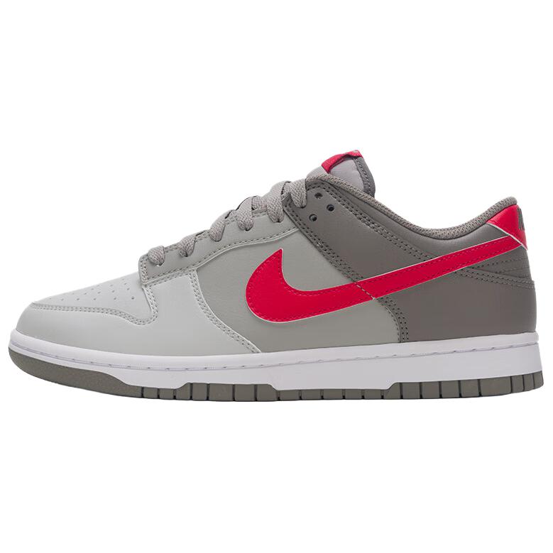 

Дунки лоу топ скейтборд обувь мужские gray Nike, серый