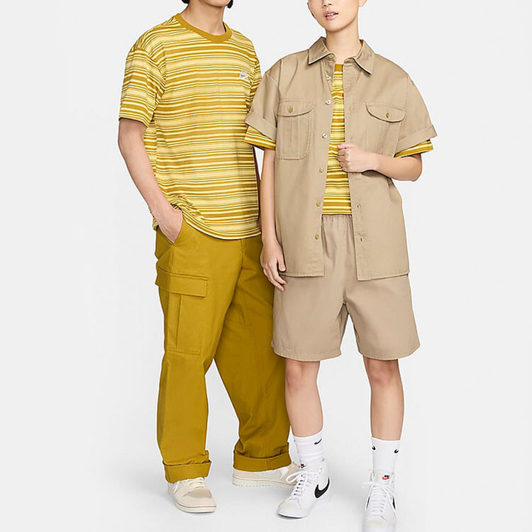 Футболка унисекс золотая Nike, цвет Gold — фото 4