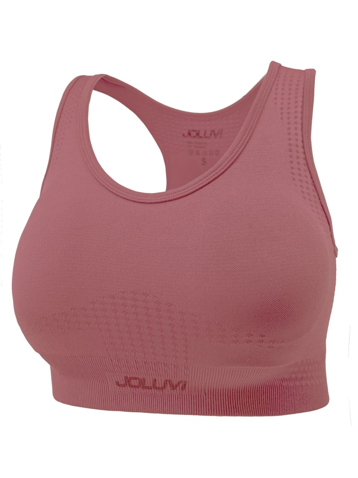 

Спортивный бюстгальтер Joluvi, цвет rosa maquillaje