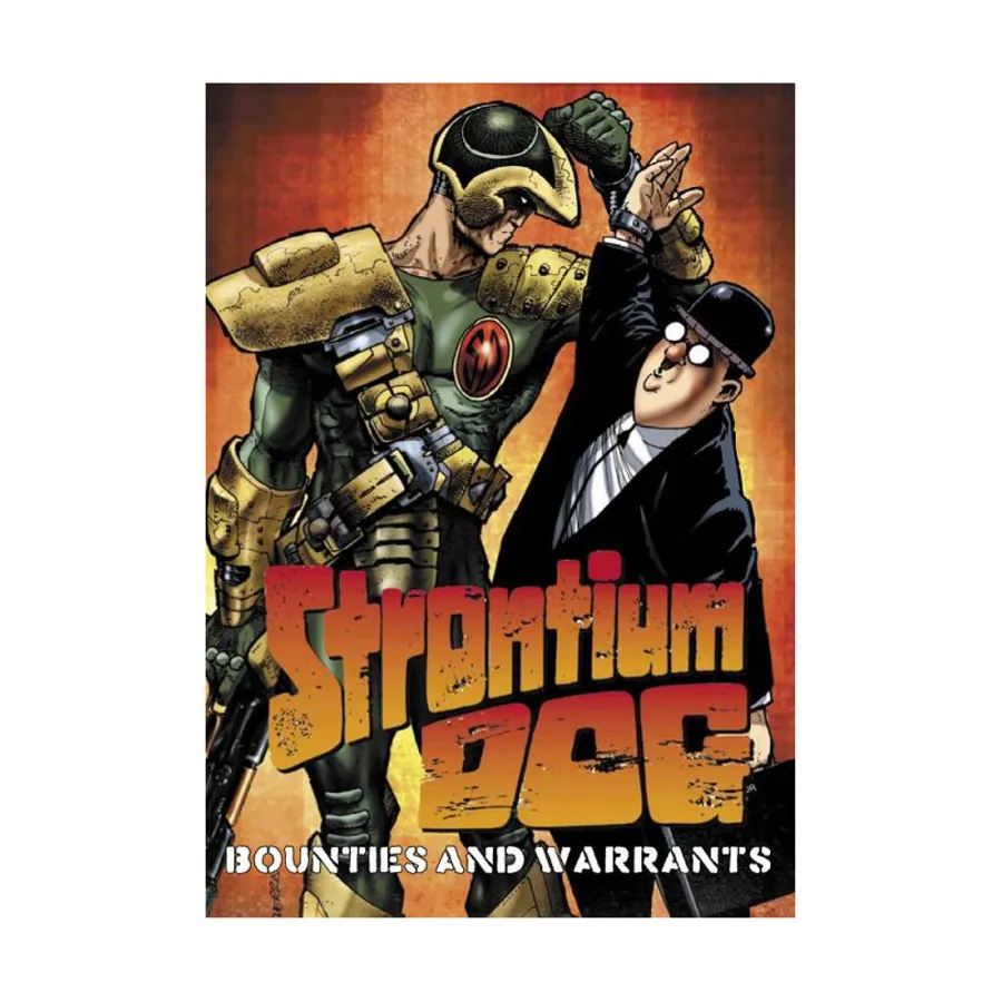 

Bounties and Warrants, Strontium Dog (Traveller System), мягкая обложка