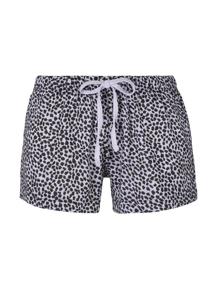 

Шорты для сна светло-фиолетового и черного цветов VIVANCE DREAMS