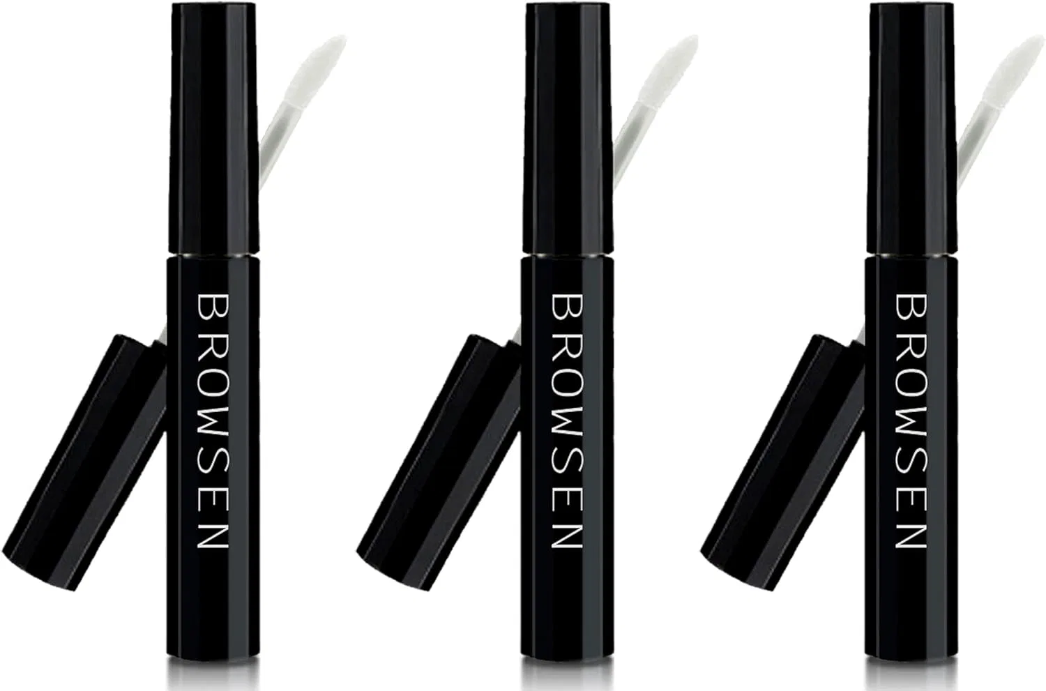Сыворотка для бровей Browsen, набор 3 шт., объем 6 мл, черный