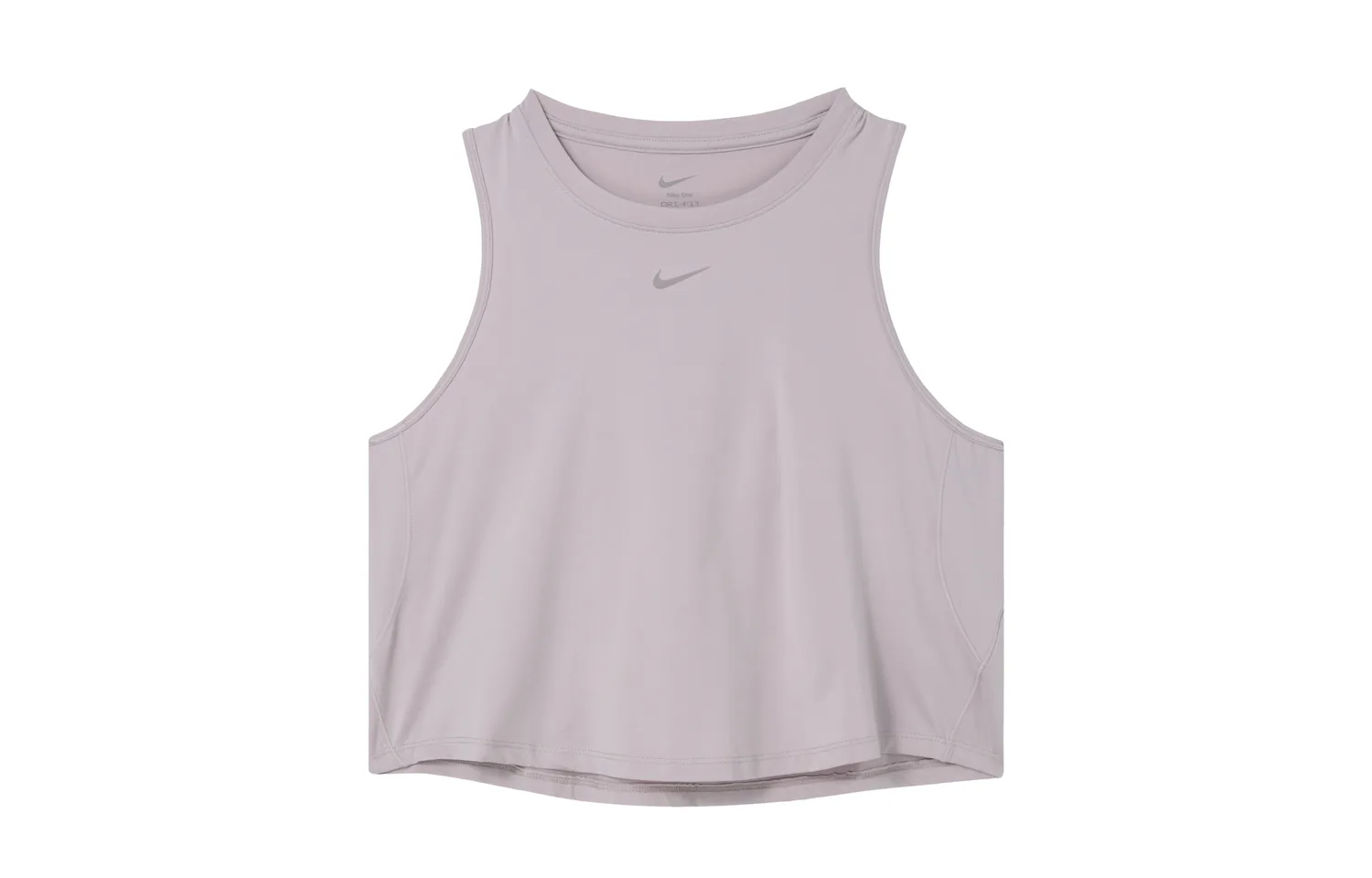 Nike Топ-майка женская светло-фиолетовая/черная