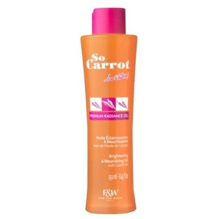 Осветляющее и питательное масло So Carrot 8,45 унций 250 мл Fair & White — фото 4