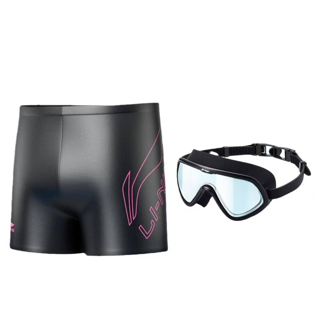 

LINING Спортивный купальник серии Trend для мужчин Black