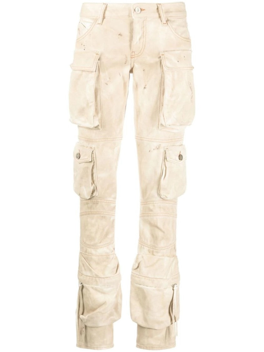 

Эсси Длинные Брюки The Attico, Neutrals