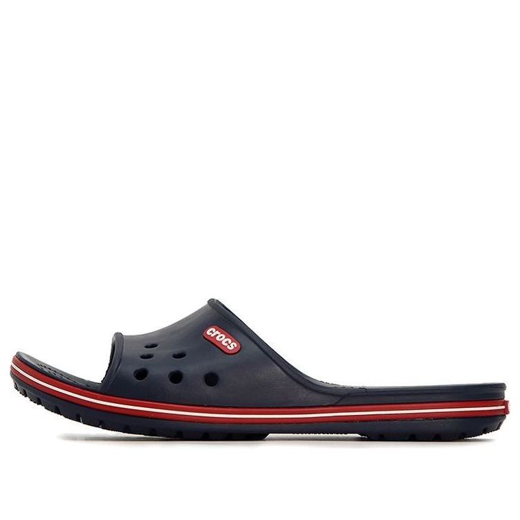 

Шлепанцы Crocs Crocband Crocs Black Unisex Sandals 'Dark Blue Red'