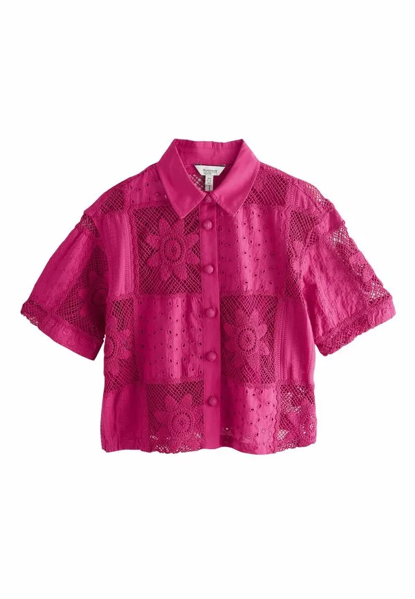Блузка на пуговицах Next, Hot Pink