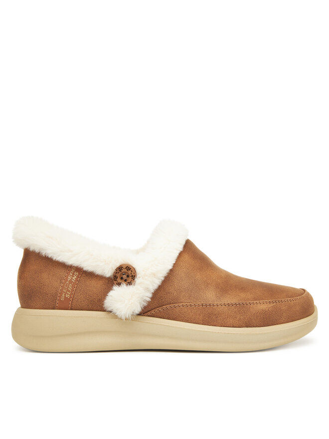 Домашние тапочки Cozy Escape 168114/CSNT Skechers, коричневый