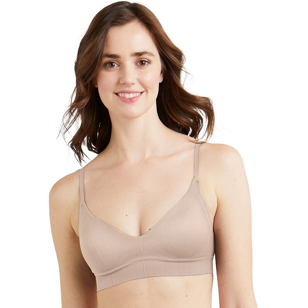 

Беспроводной эластичный бюстгальтер в рубчик Maidenform M DM2303, цвет Sandshell