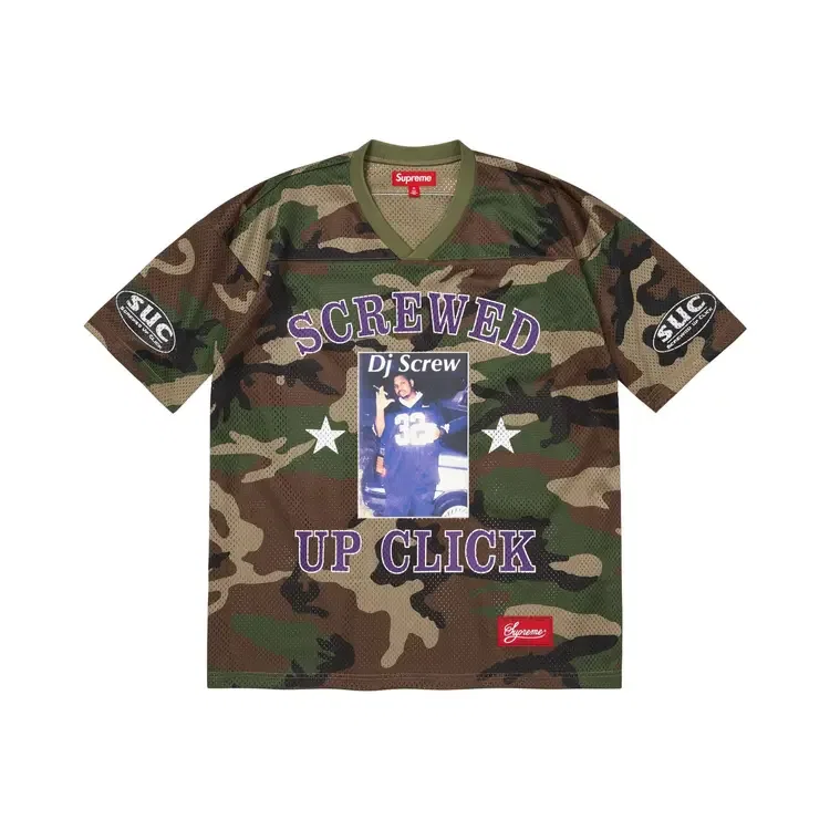 Футболка Supreme x Dj Screw, зеленый