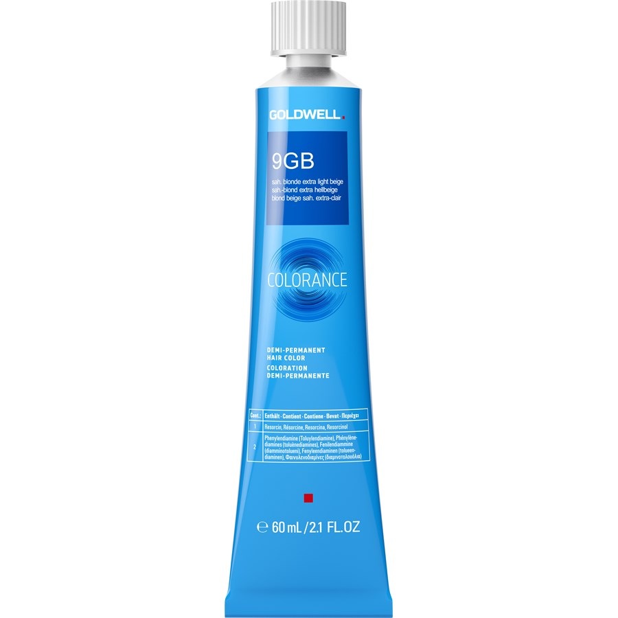 

Крем-краска для волос Goldwell Demi-Permanent Hair Color, 9GB Sahara Blonde Extra Light Beige / 60 ml