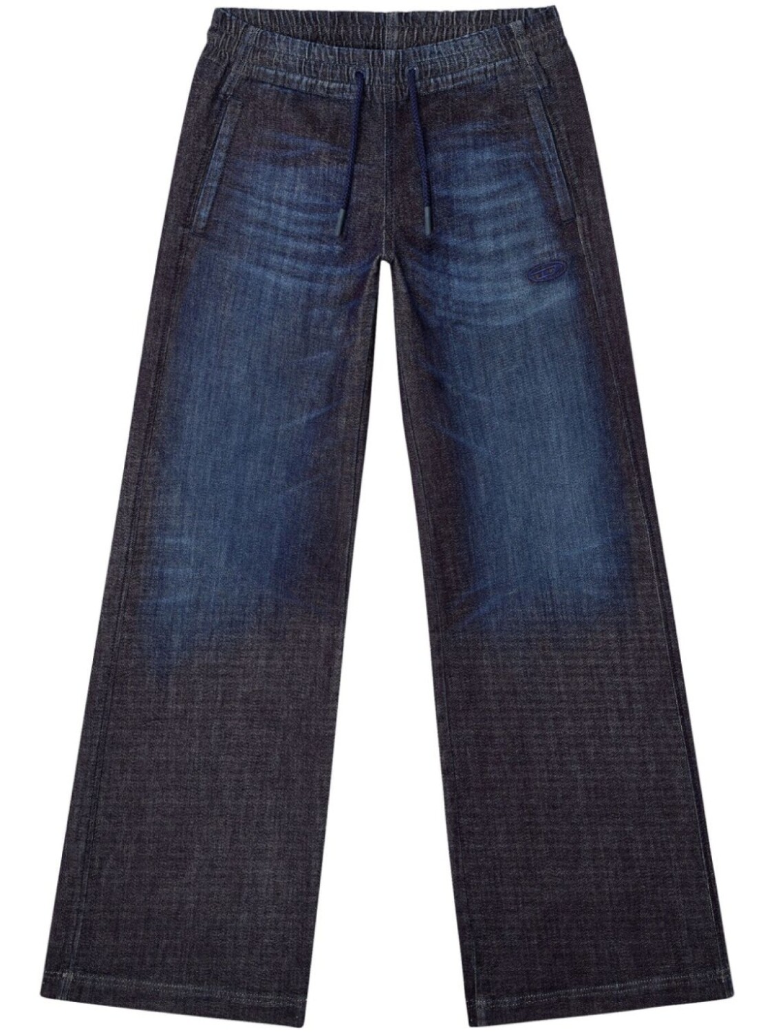 

Джинсы D-Ainty с широкими штанинами Diesel, синий