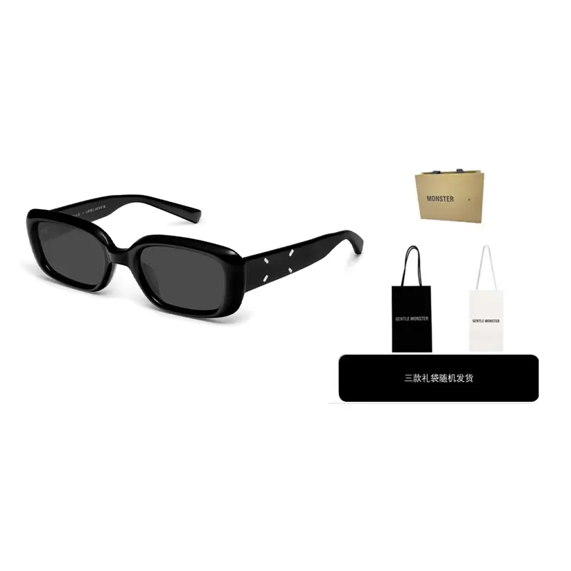 

GENTLE MONSTER Прямоугольные солнцезащитные очки Maison Margiela, Black Box