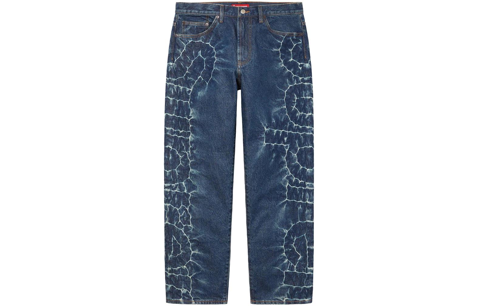 

Джинсы Supreme Shibori Loose, синий