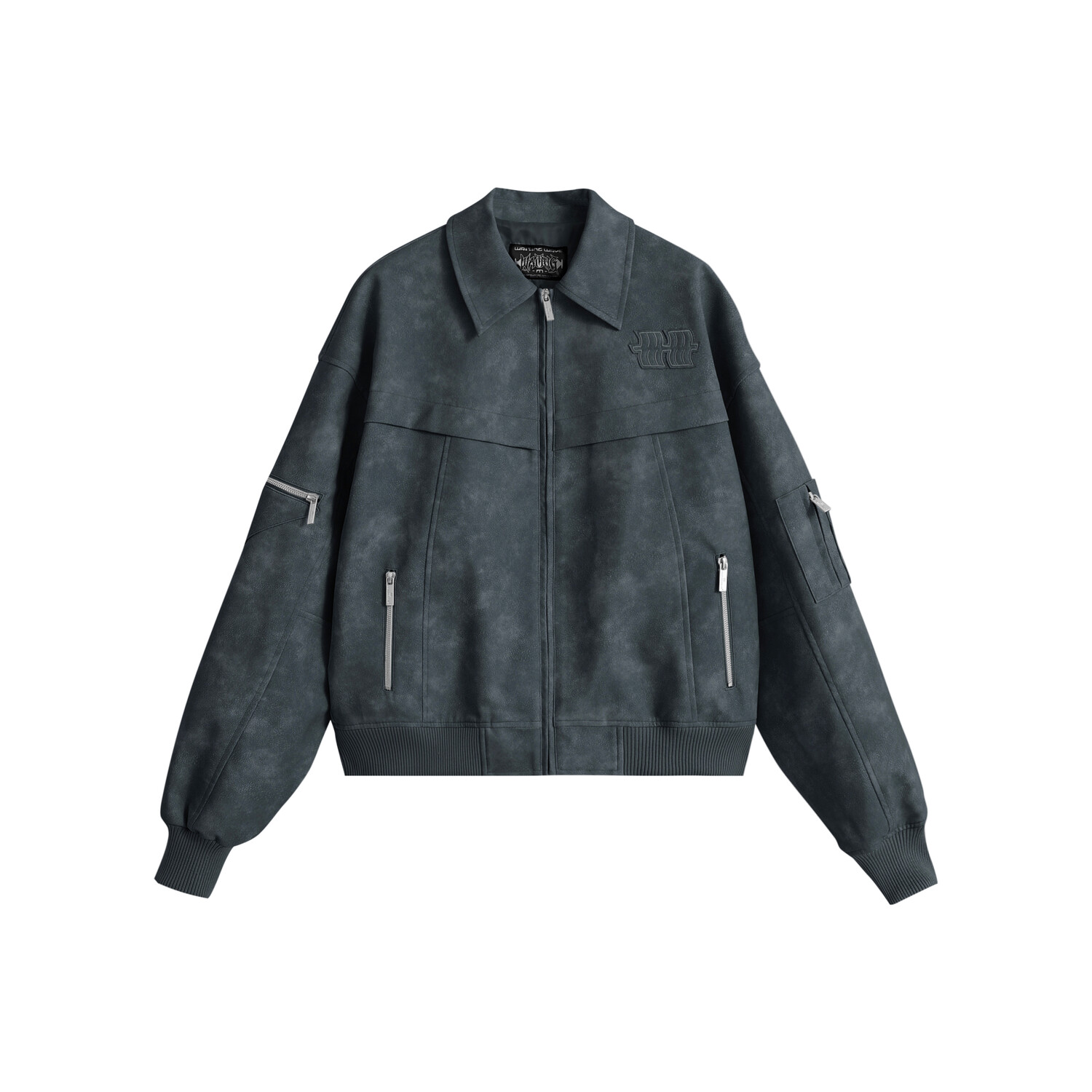 

Куртка унисекс WAITINGWAVE, Черный (утолщенный и на хлопковой подкладке)