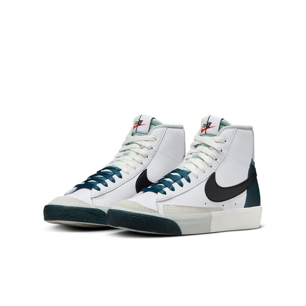 Кроссовки blazer mid '77 remix 'split white spruce' Nike, мультиколор — фото 3