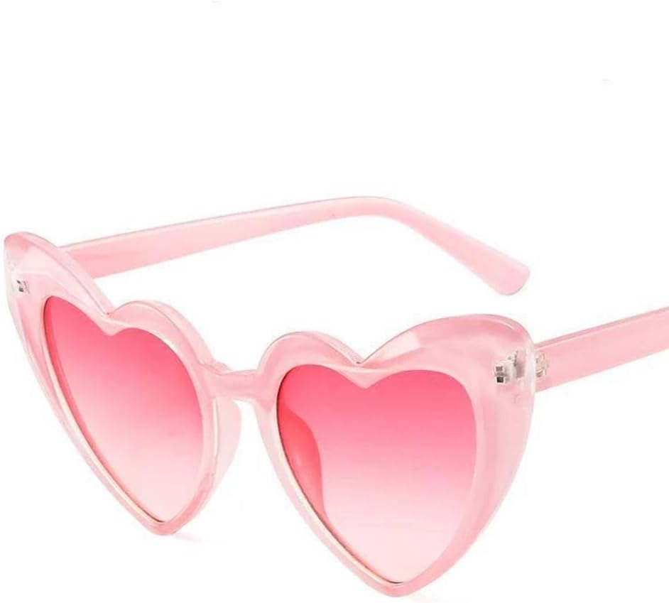 

Модные солнцезащитные очки в форме сердца для женщин, стильные и очаровательные фиолетовые солнцезащитные очки для девочек, защита от ультрафиолета UV400, аксессуар для вечеринок на открытом воздухе HYYZZC, Pink Pink