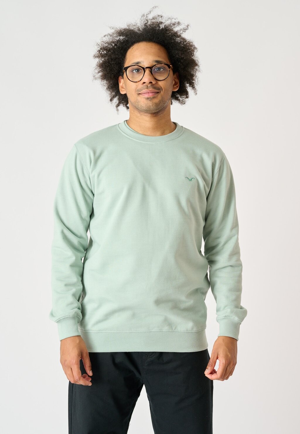 

Толстовка LIGULL Cleptomanicx, цвет heather ice green