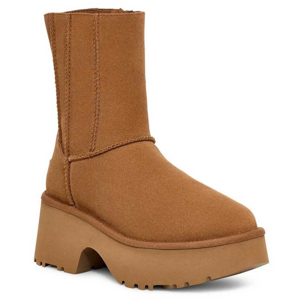 Ботинки UGG Classic Twin Seam New Heights, коричневый
