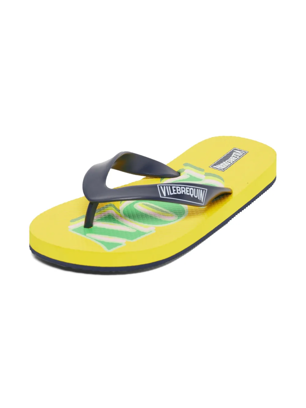 

Шлепанцы с логотипом Vilebrequin Kids, желтый