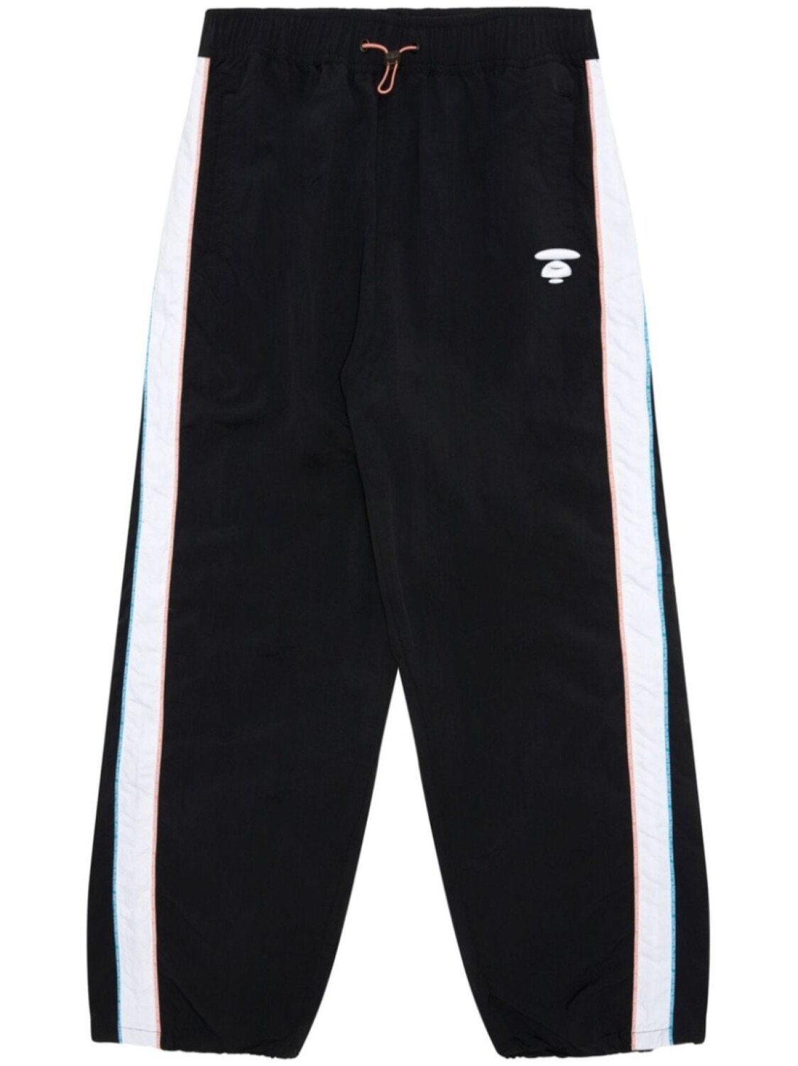 

Широкие брюки с вышивкой Milo AAPE BY *A BATHING APE, черный