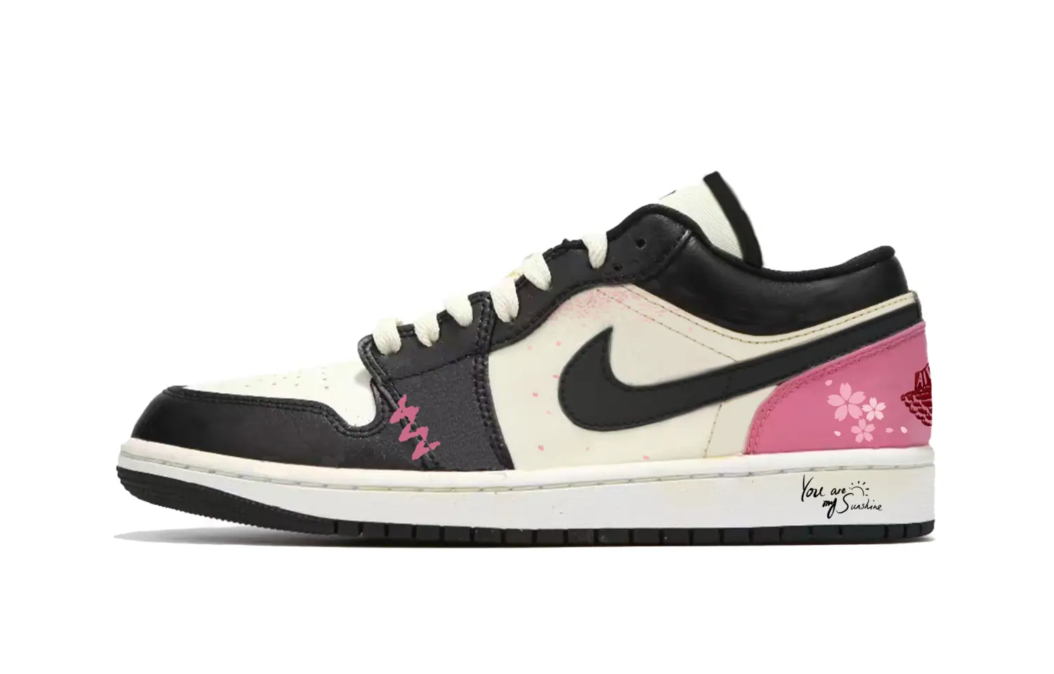 

Jordan Баскетбольные кроссовки Air 1 Shock Absorbers Low Top Vintage, мужские, черные