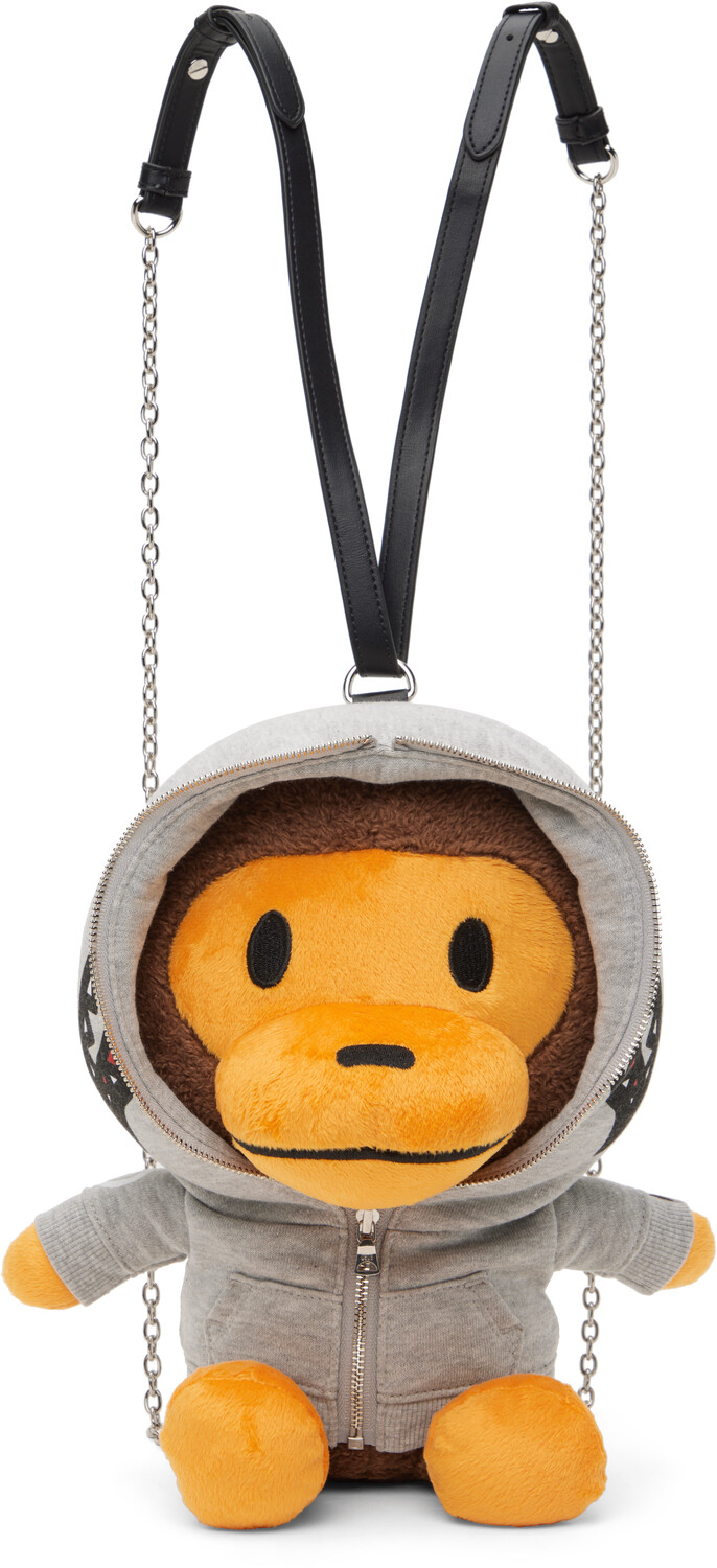 

Разноцветный рюкзак для плюшевой куклы Baby Milo BAPE