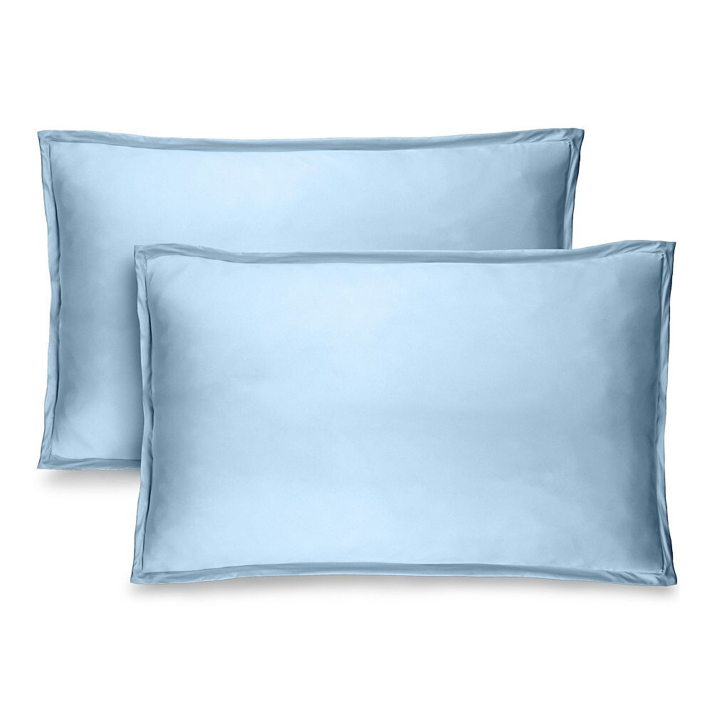 

Ультрамягкий комплект наволочек с двойной щеткой Bare Home, цвет Light Blue