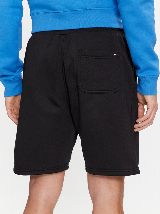 Спортивные шорты regular fit Logo MW0MW34201 Tommy Hilfiger, черный — фото 3