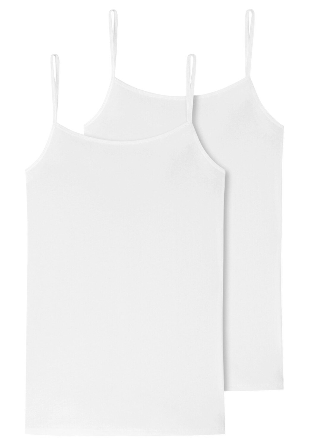 

Майка Schiesser Spaghetti Top 95/5 Organic Cotton, белый