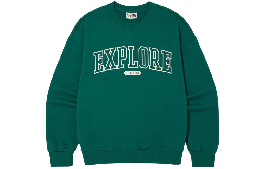 

Коллекция одежды Толстовка унисекс зеленая The North Face, зеленый