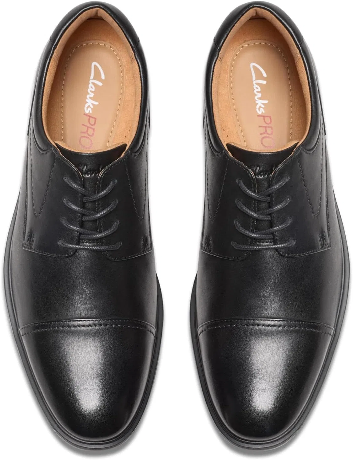 Лоферы Clarks Eldredge Cap, черная кожа — фото 2
