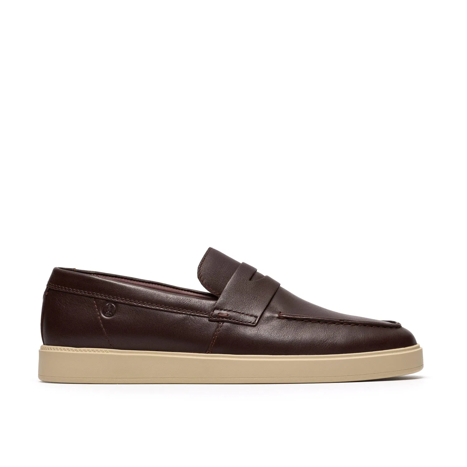 Кожаные лоферы Clarks Lockford Easy, коричневый