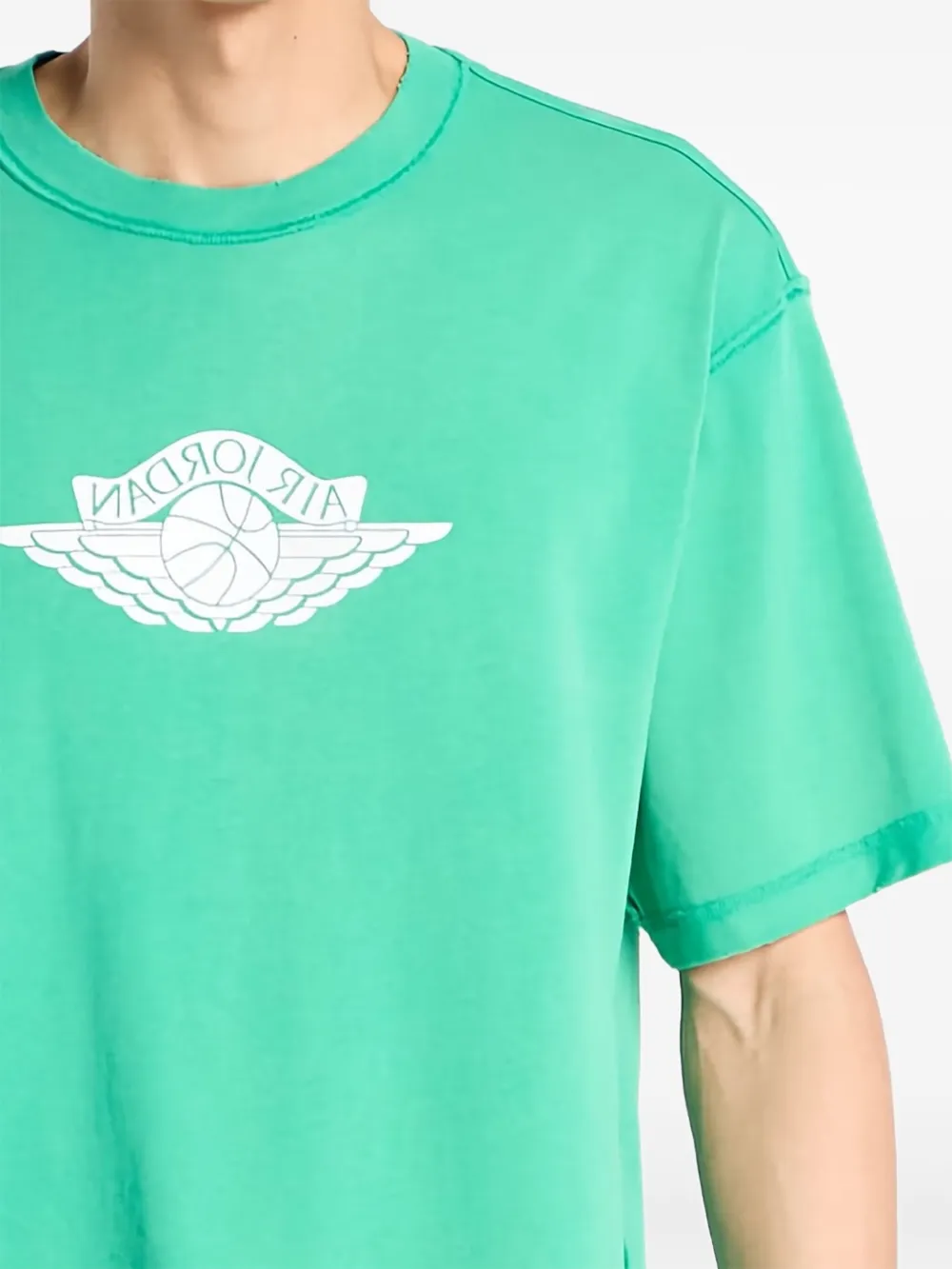 Футболка Rare Air из хлопка Jordan, зеленый — фото 3