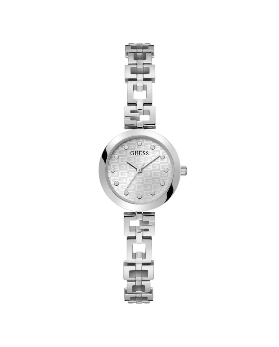 

Женские часы Lady g GW0549L1 со стальным и серебряным ремешком Guess, серебряный