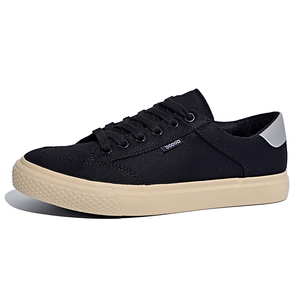 

Легкие и дышащие низкие мужские кроссовки для скейтбординга Baoda, Black Khaki