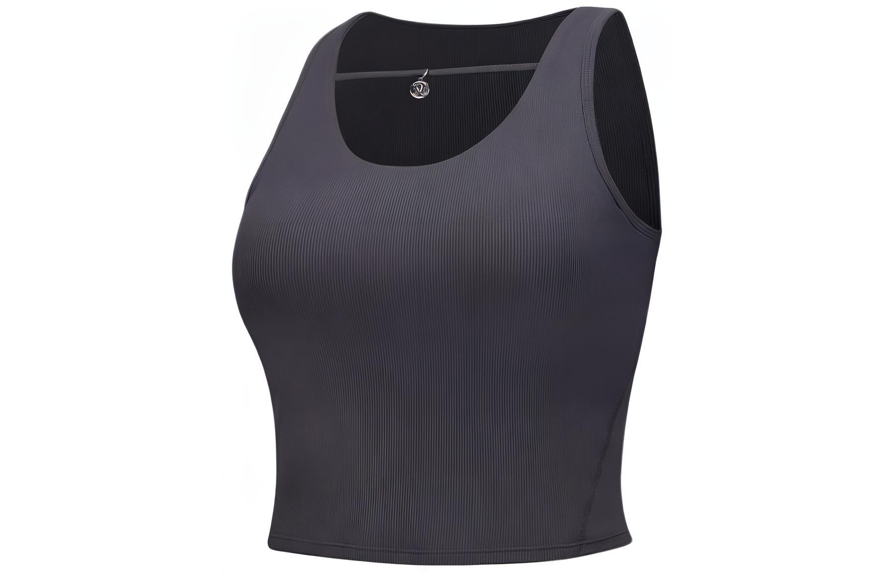 

Lululemon Женская майка графитово-серого цвета