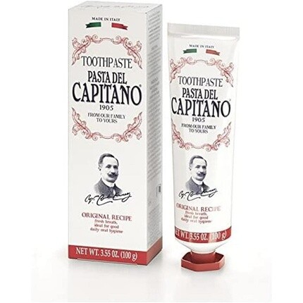 

Зубная паста по оригинальному рецепту 75мл, Pasta Del Capitano 1905