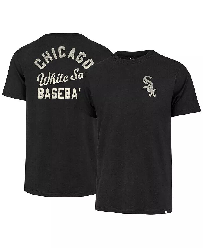 

Мужская черная футболка Chicago White Sox Turn Back Franklin '47 Brand