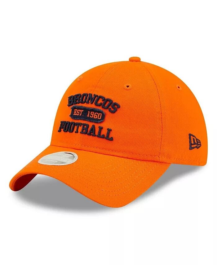 

Женская оранжевая Denver Broncos Formed 9TWENTY Регулируемая кепка New Era