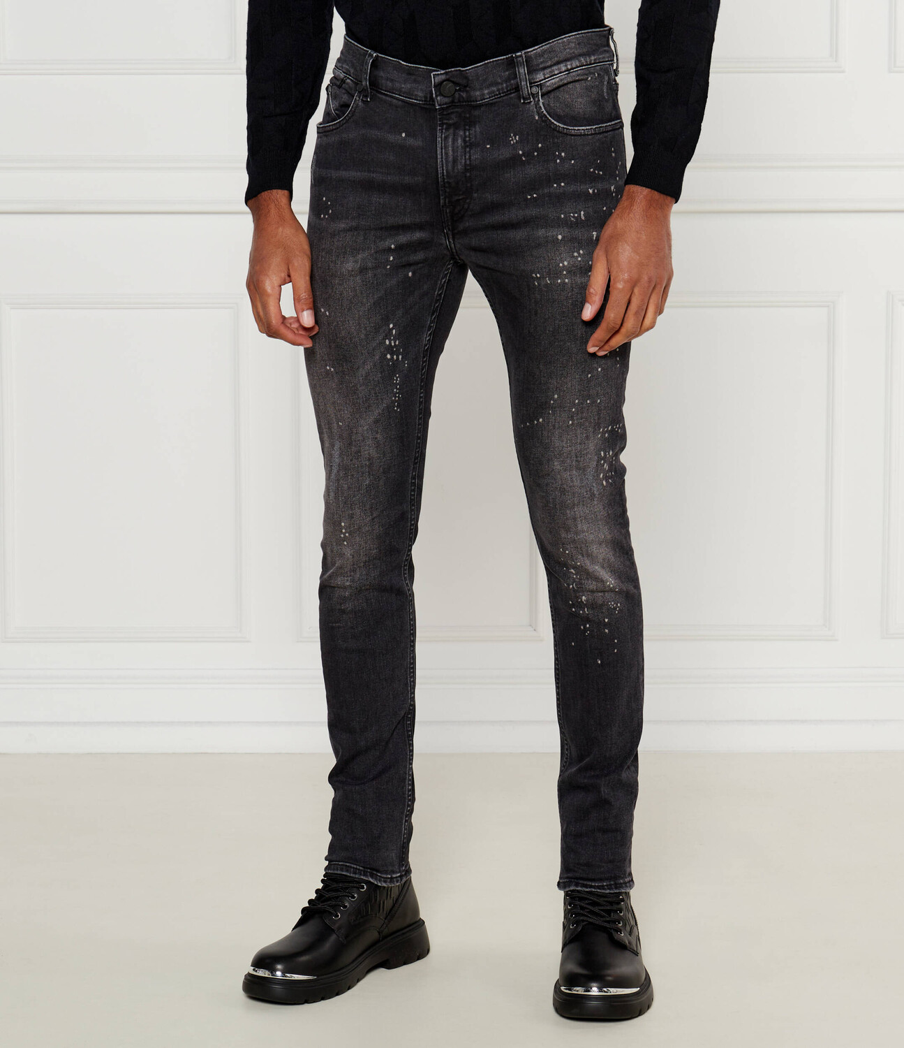 

Джинсы Karl Lagerfeld Slim Fit, черный