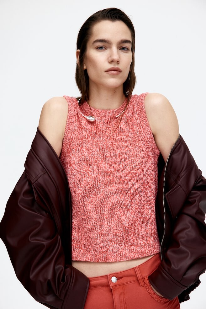 

Свитер H&M, красный