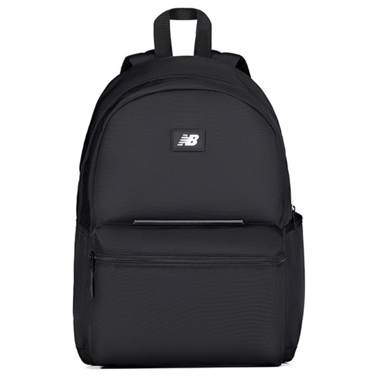 

New Balance Детский черный рюкзак среднего размера из ткани, Black