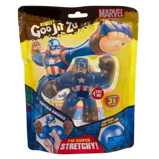 

Marvel, Коллекционная фигурка, ГЕРОЙСКИЙ НАБОР КАПИТАН АМЕРИКА GOO JIT ZU