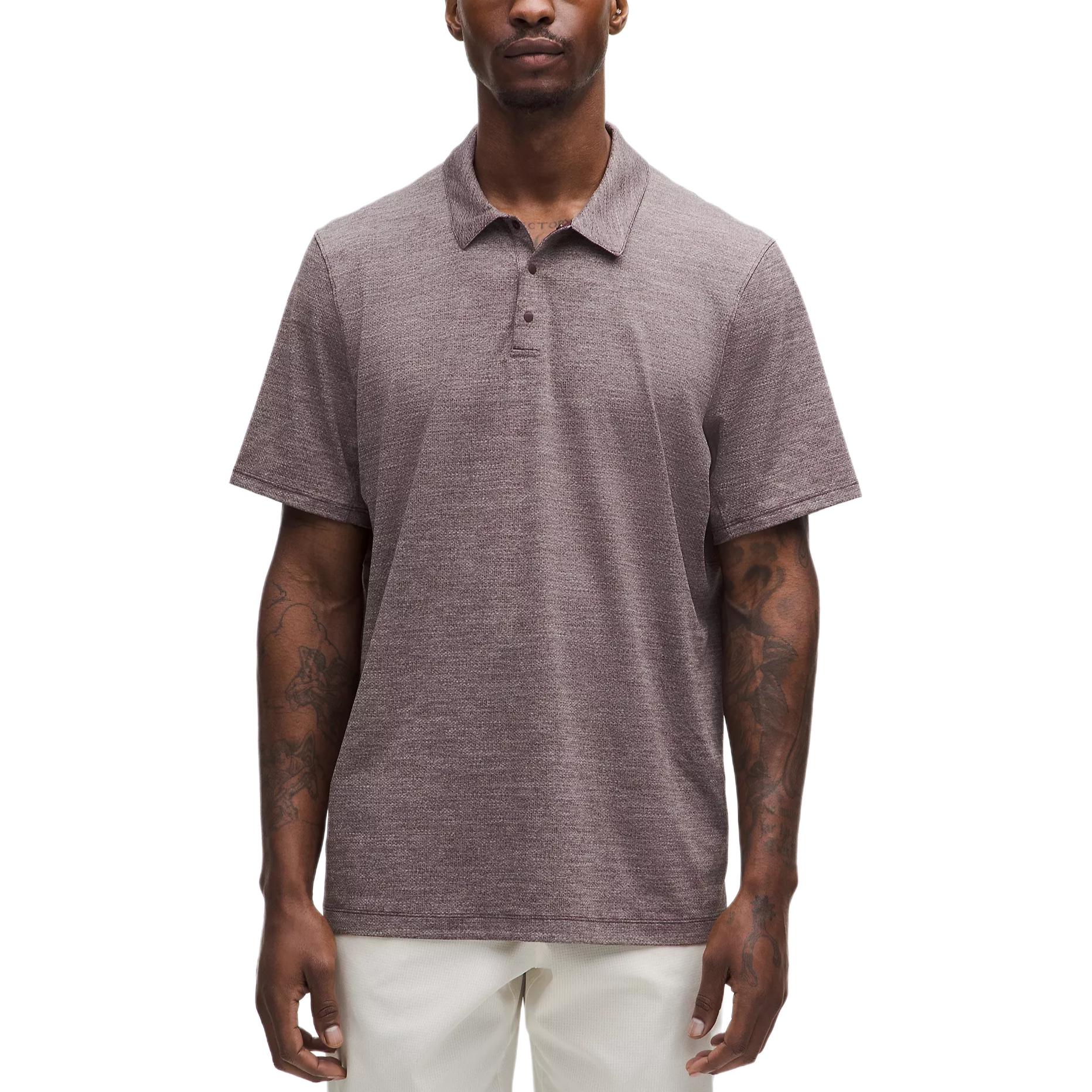 

Футболка поло Logo Sport SS25 мужская Lululemon, красный