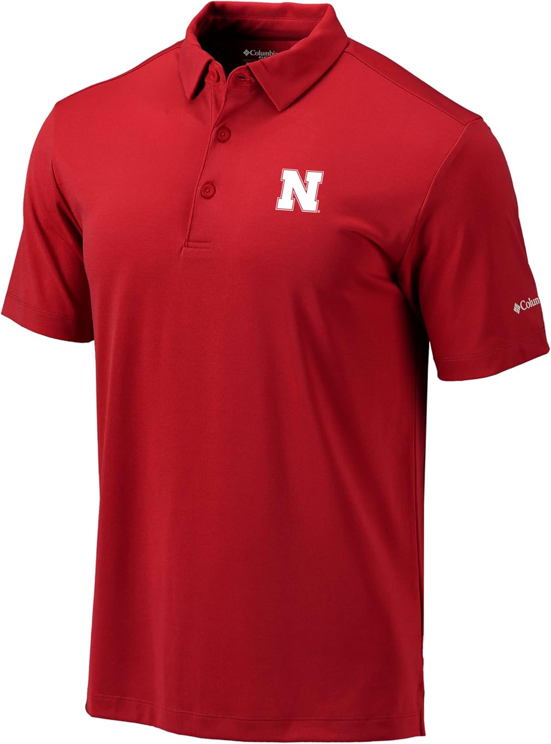 

Columbia Univ of Nebraska Cornhuskers Golf мужская легкая повседневная поло для гольфа, Intense Red, Красный, Columbia Univ of Nebraska Cornhuskers Golf мужская легкая повседневная поло для гольфа, Intense Red